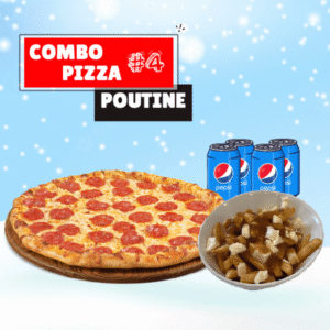 Combo Pizza + Poutine #4