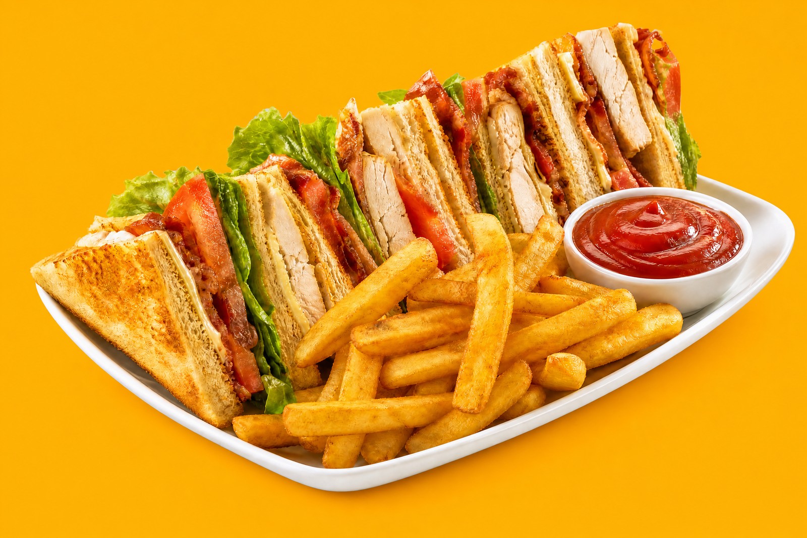 NOS FAMEUX CLUB SANDWICH